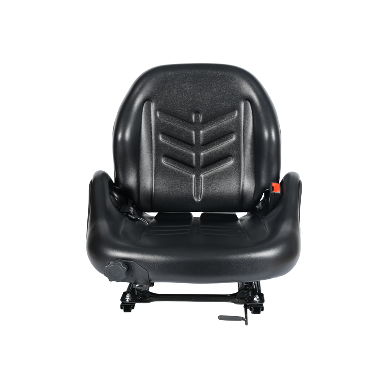 BF5-3 EN13490 IT1+IT2 Suíochán Fionraí Deimhnithe le Crios Sábhála & Lasc OPS | Dearadh Oibreora Leathan Comhoiriúnach le Hangcha, Nissan, TCM, Mitsubishi Forklifts