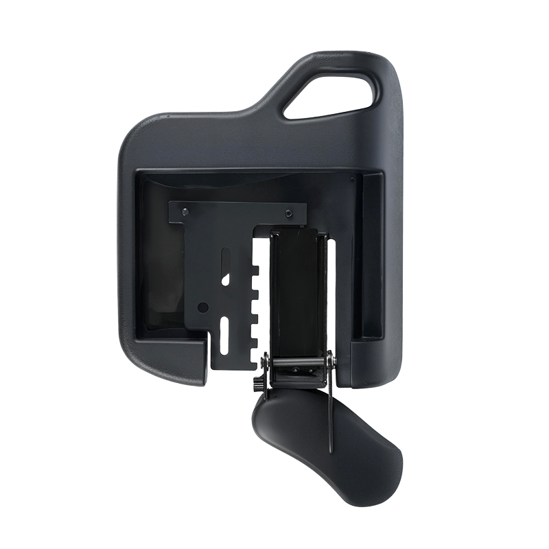 Suíochán Éiceachairdiúil Polúireatán Aon-Mhúnla BF3 le Dearadh Comhrianaithe Feithicle | Leagan Frithsheasmhach ó thaobh Costas-Abrasion le haghaidh Forklifts Stand-On Reach