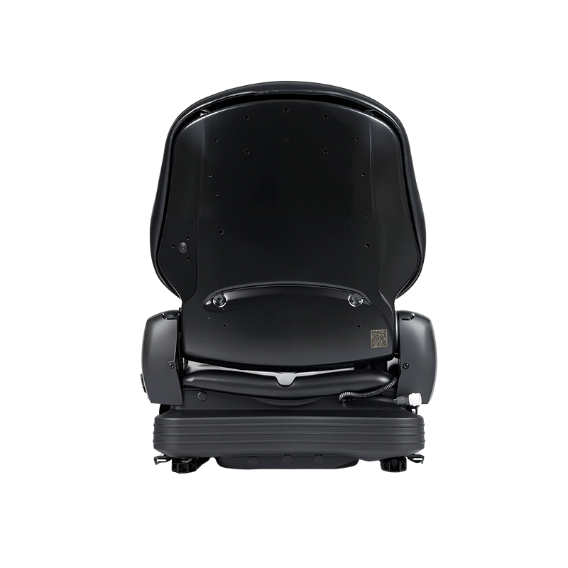 Suíochán Fionraí Meicniúla Athsholáthair Vinyl BF16 Íseal le haghaidh Trealamh Ardaithe Láimhseála Ábhar - Dubh le EN13490 IT1+IT2