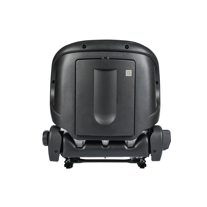 Suíochán Oibreora Cruachadóir Leictreach BF2-2 Universa - Éadach Sínte 4 Bhealach Uiscedhíonach Dubh PVC le Athraigh Braiteoir OPS & Cúltaca Inchoigeartaithe Ag luí le Hangcha, Toyota