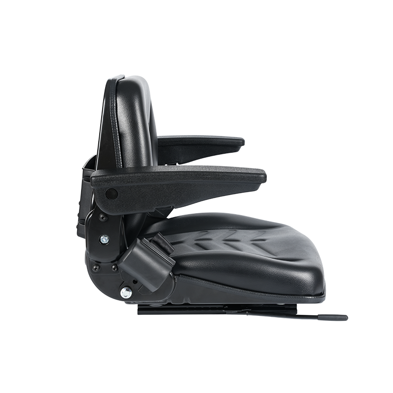 Suíochán Forklift Eacnamúil Sábháilteachta Compordach BF8-2ABCD le haghaidh forklifts dócháin inmheánaigh le crios sábhála