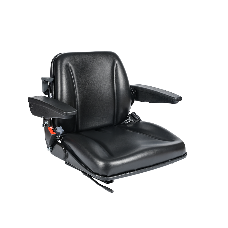 BF8-4 Suíochán Talmhaíochta Infhillte Meicniúla Durable le haghaidh Forklifts Talmhaíochta le Coigeartú Meáchan 