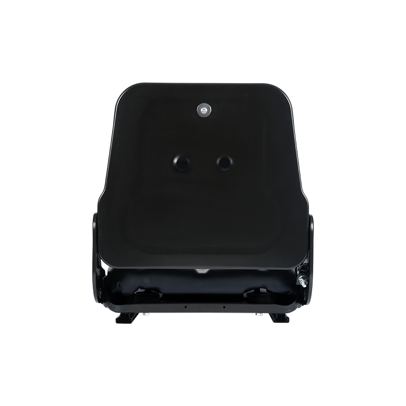 Suíochán Forklift Deimhnithe Eirgeanamaíochta Buan BF1-1 le haghaidh Forklifts Dó Inmheánach le Vinyl Dubh